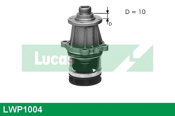 Pompe à eau, refroidissement du moteur LUCAS LWP1004