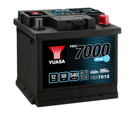 Batterie de démarrage YUASA YBX7012
