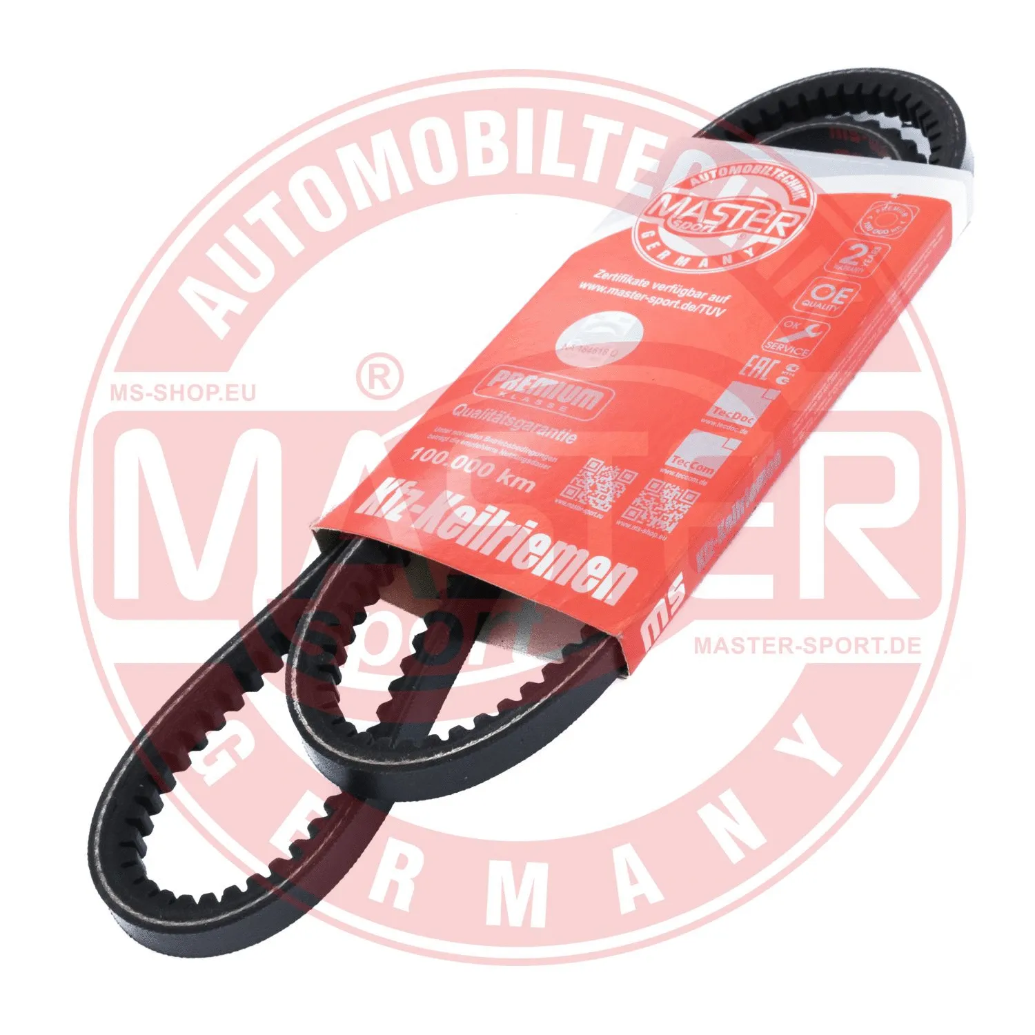 Courroie trapézoïdale MASTER-SPORT GERMANY AVX-10X1100-PCS-MS
