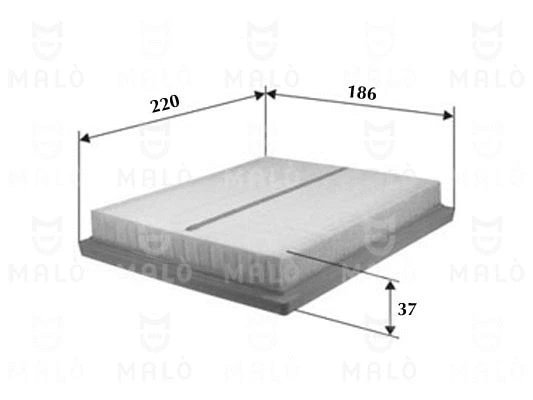 Filtre à air AKRON-MALÒ 1500425
