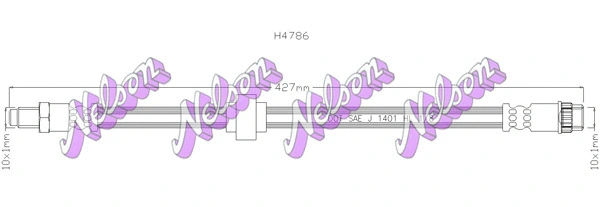Flexible de frein KAWE H4786