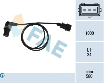 Capteur d'angle, vilebrequin FAE 79045