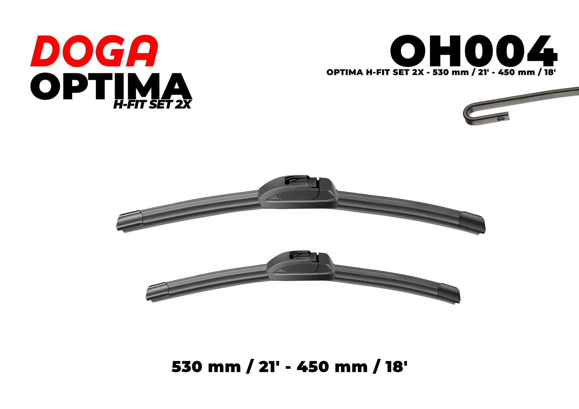 Balai d'essuie-glace DOGA OH004