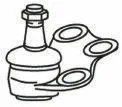Rotule de suspension FRAP F3475