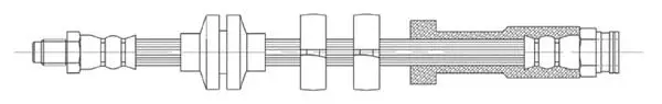 Flexible de frein Technika 15105