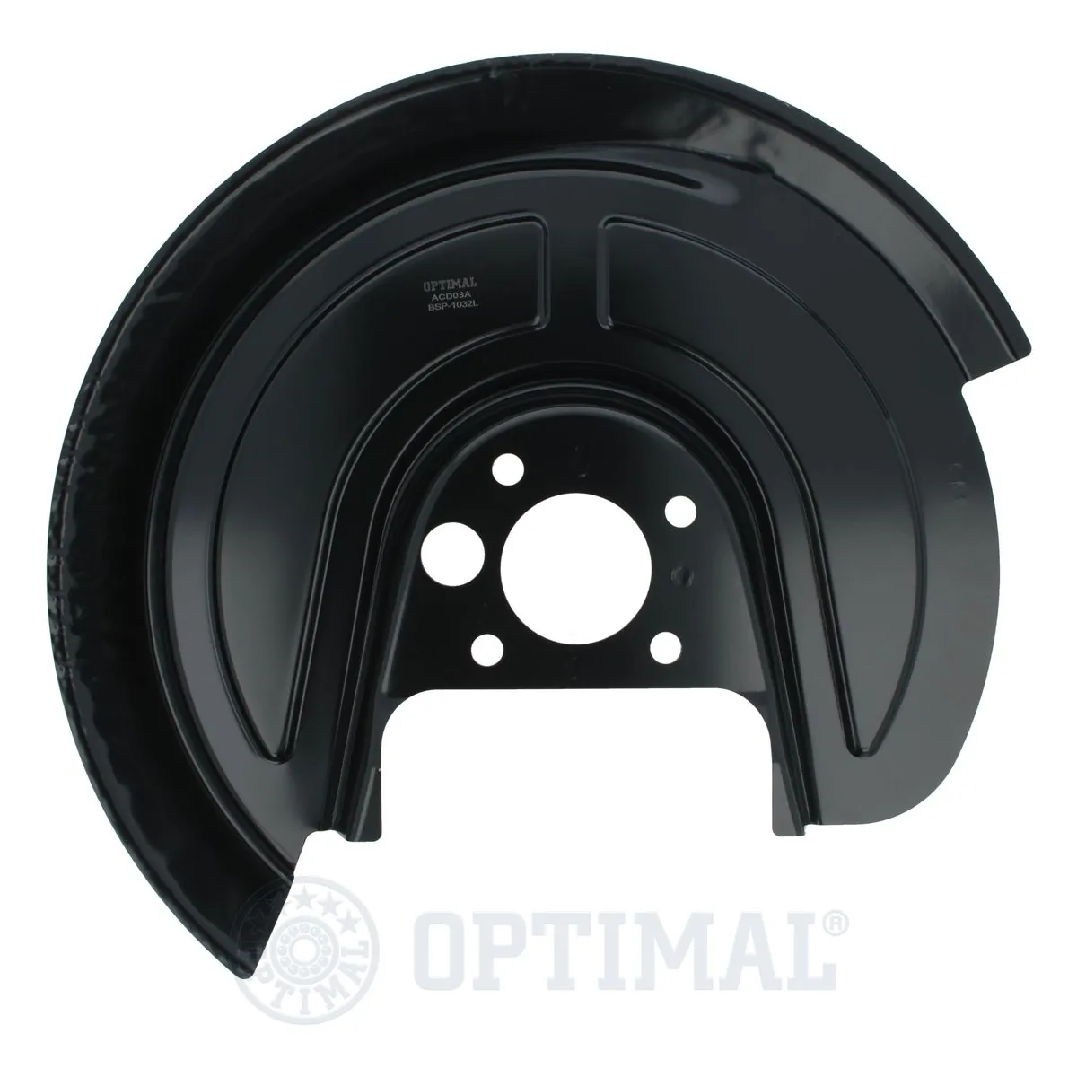 Déflecteur, disque de frein OPTIMAL BSP-1032L