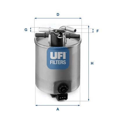 Filtre à carburant UFI 24.025.01