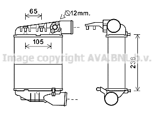 Refroidisseur d'air de suralimentation PRASCO AIA4369