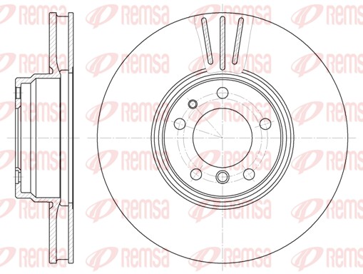 Disque de frein REMSA 6594.10