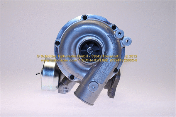 Turbocompresseur, suralimentation SCHLÜTTER TURBOLADER 172-03835