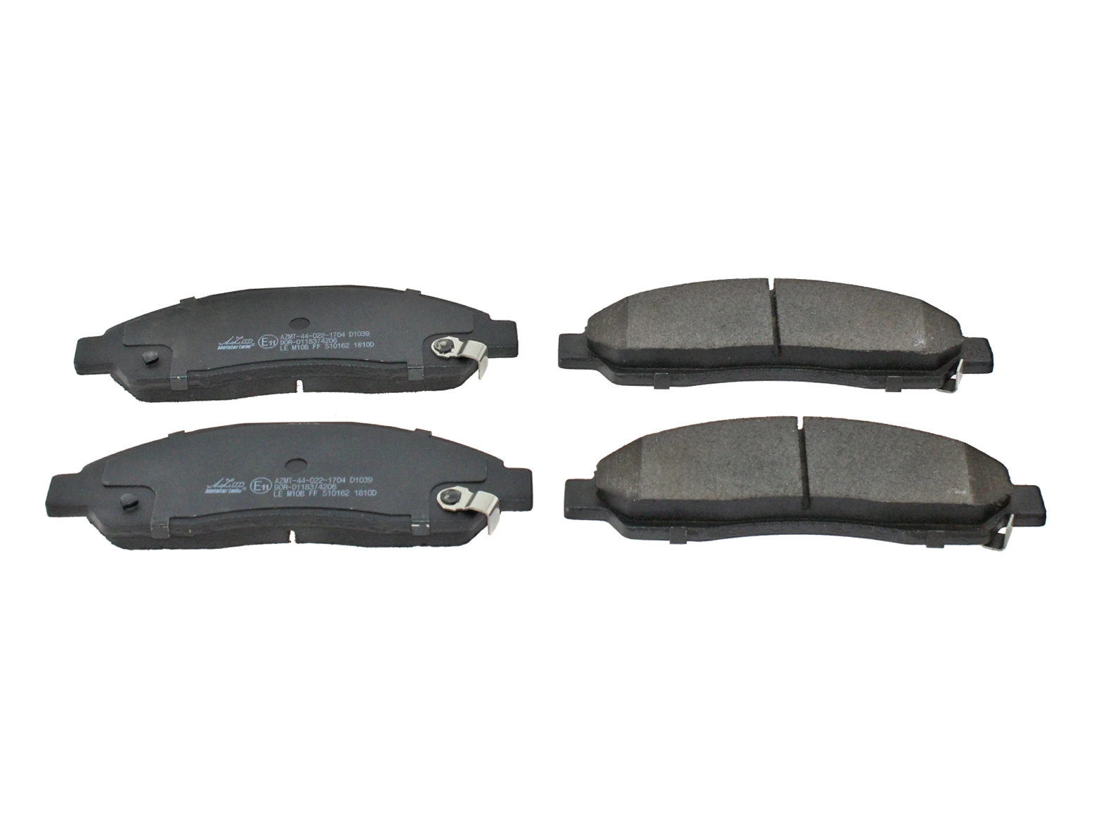 Kit de plaquettes de frein, frein à disque A.Z. Meisterteile AZMT-44-022-1704