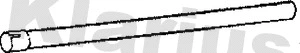Tuyau d'échappement KLARIUS 130341