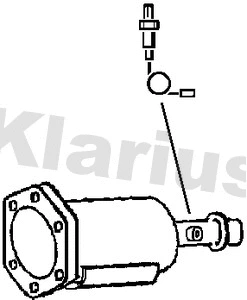 Filtre à particules / à suie, échappement KLARIUS 390152