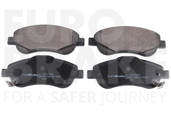Kit de plaquettes de frein, frein à disque EUROBRAKE 5502222640