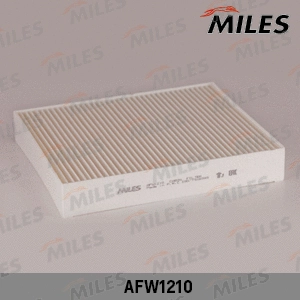 Filtre, air de l'habitacle MILES AFW1210