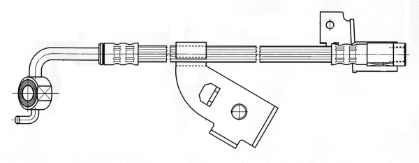 Flexible de frein CEF 511622