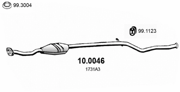 Catalyseur ASSO 10.0046
