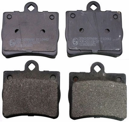 Kit de plaquettes de frein, frein à disque DENCKERMANN B110443