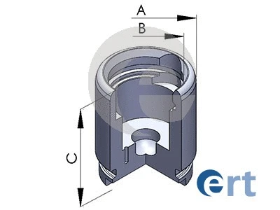 Piston, étrier de frein ERT 150848-C