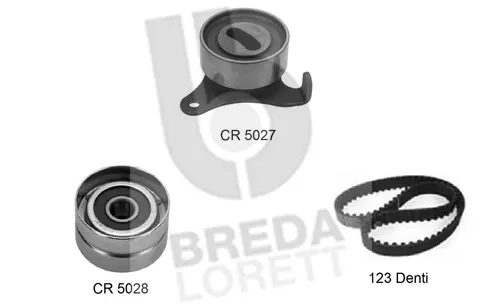 Kit de courroie crantée BREDA LORETT KCD0215