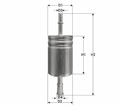 Filtre à carburant TECNECO FILTERS IN1073