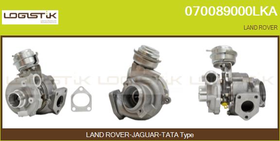 Turbocompresseur, suralimentation LGK 070089000LKA