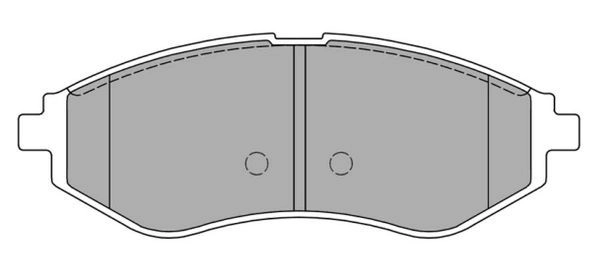 Kit de plaquettes de frein, frein à disque FREMAX FBP-1413