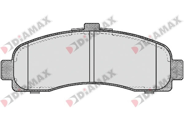 Kit de plaquettes de frein, frein à disque DIAMAX N09184