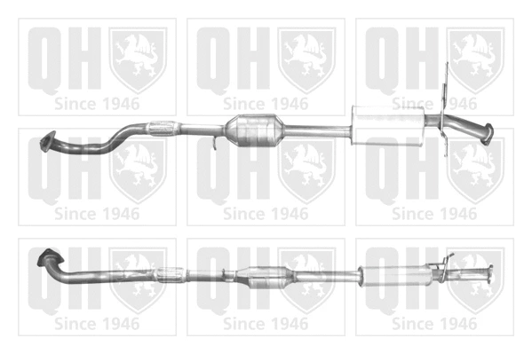 Catalyseur QUINTON HAZELL QCAT91437H