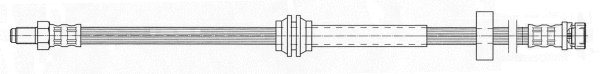 Flexible de frein CEF 512058