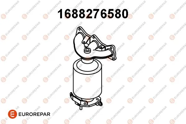 Catalyseur en coude EUROREPAR 1688276580