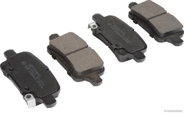 Kit de plaquettes de frein, frein à disque HERTH+BUSS JAKOPARTS J3610911