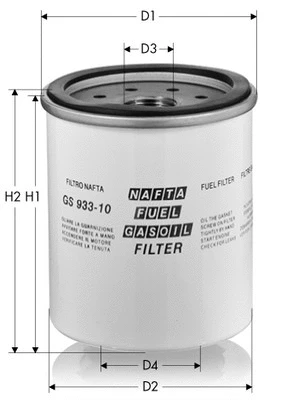 Filtre à carburant TECNECO FILTERS GS933
