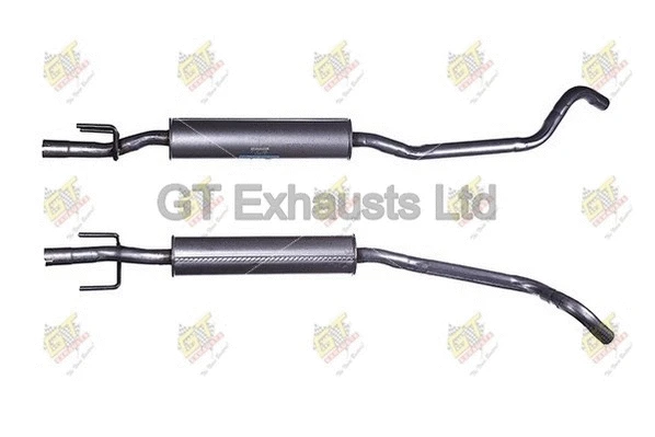 Silencieux central GT Exhausts GGM308