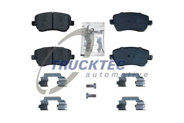 Kit de plaquettes de frein, frein à disque TRUCKTEC AUTOMOTIVE 02.35.449