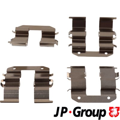 Kit d'accessoires, plaquette de frein à disque JP GROUP 3664003910