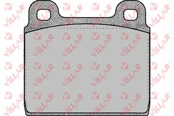 Kit de plaquettes de frein, frein à disque VILLAR 626.0109