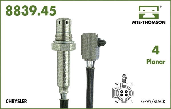 Sonde lambda MTE-THOMSON 8839.45.039