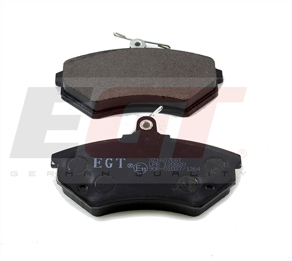Kit de plaquettes de frein, frein à disque EGT 321607EGT