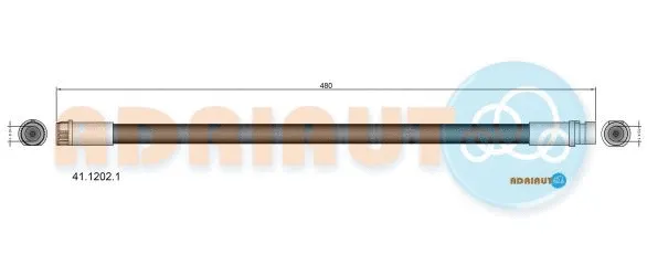 Flexible de frein ADRIAUTO 41.1202.1