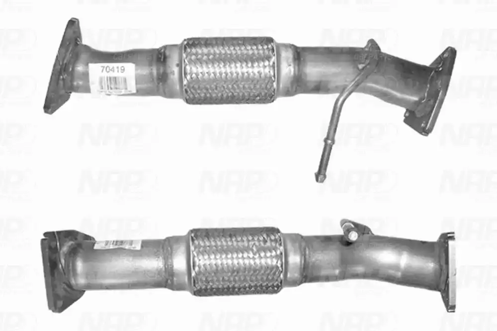 Tuyau d'échappement NAP carPARTS GmbH CAF10582