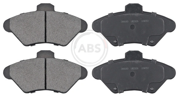 Kit de plaquettes de frein, frein à disque A.B.S. 38600