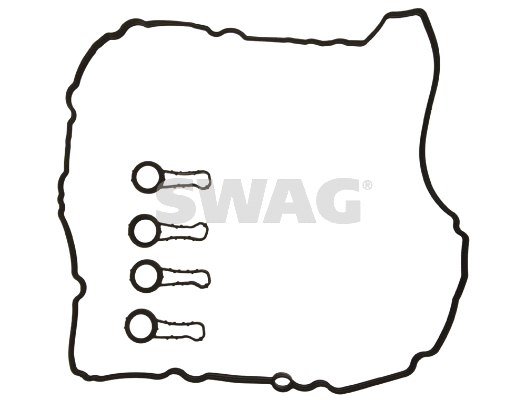 Jeu de joints d'étanchéité, couvercle de culasse SWAG 20 10 7526