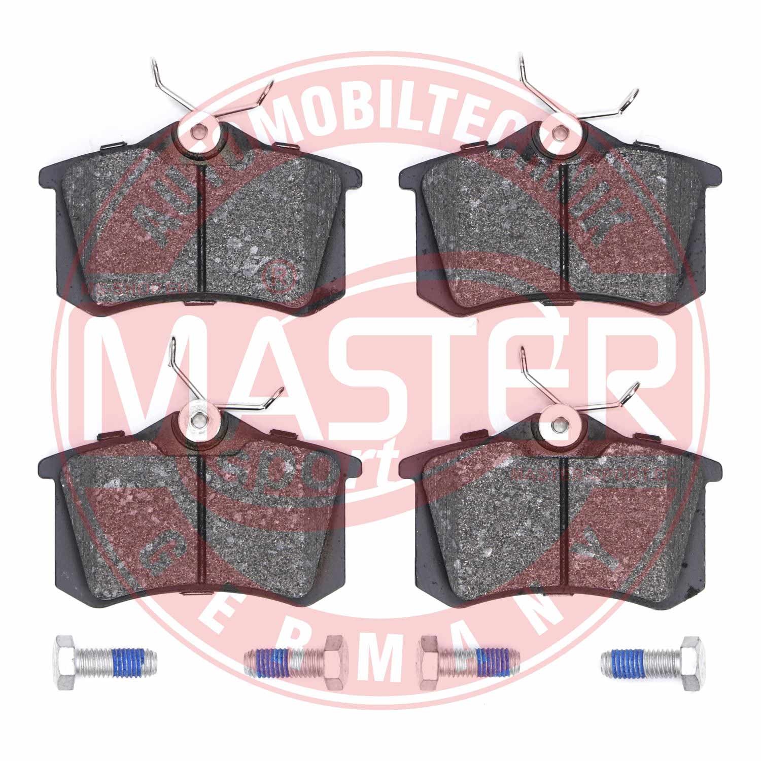 Kit de plaquettes de frein, frein à disque MASTER-SPORT GERMANY 13046028862N-SET-MS