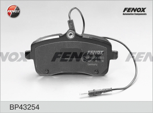 Kit de plaquettes de frein, frein à disque FENOX BP43254