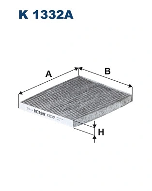 Filtre, air de l'habitacle FILTRON K 1332A