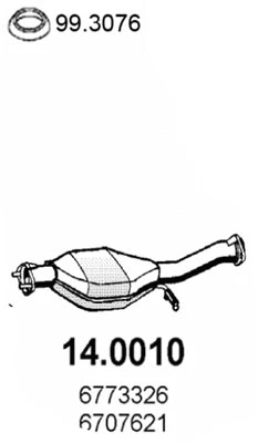 Catalyseur ASSO 14.0010