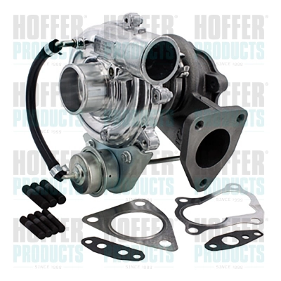 Turbocompresseur, suralimentation HOFFER 69001131