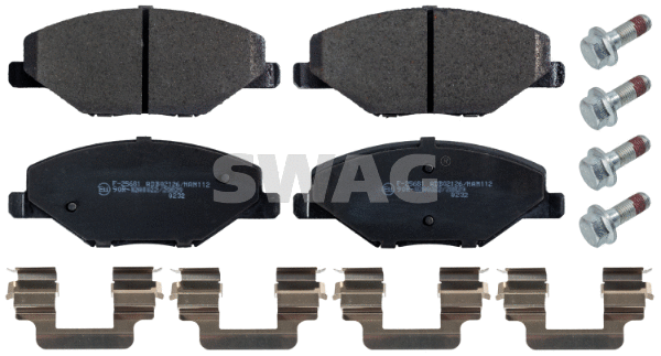Kit de plaquettes de frein, frein à disque SWAG 33 10 2615