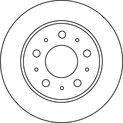 Disque de frein ABTEX BD2021V